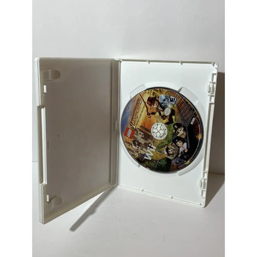 LEGO Indiana Jones 2 The Adventure Continues Nintendo Wii 2009 No Manual Unteste